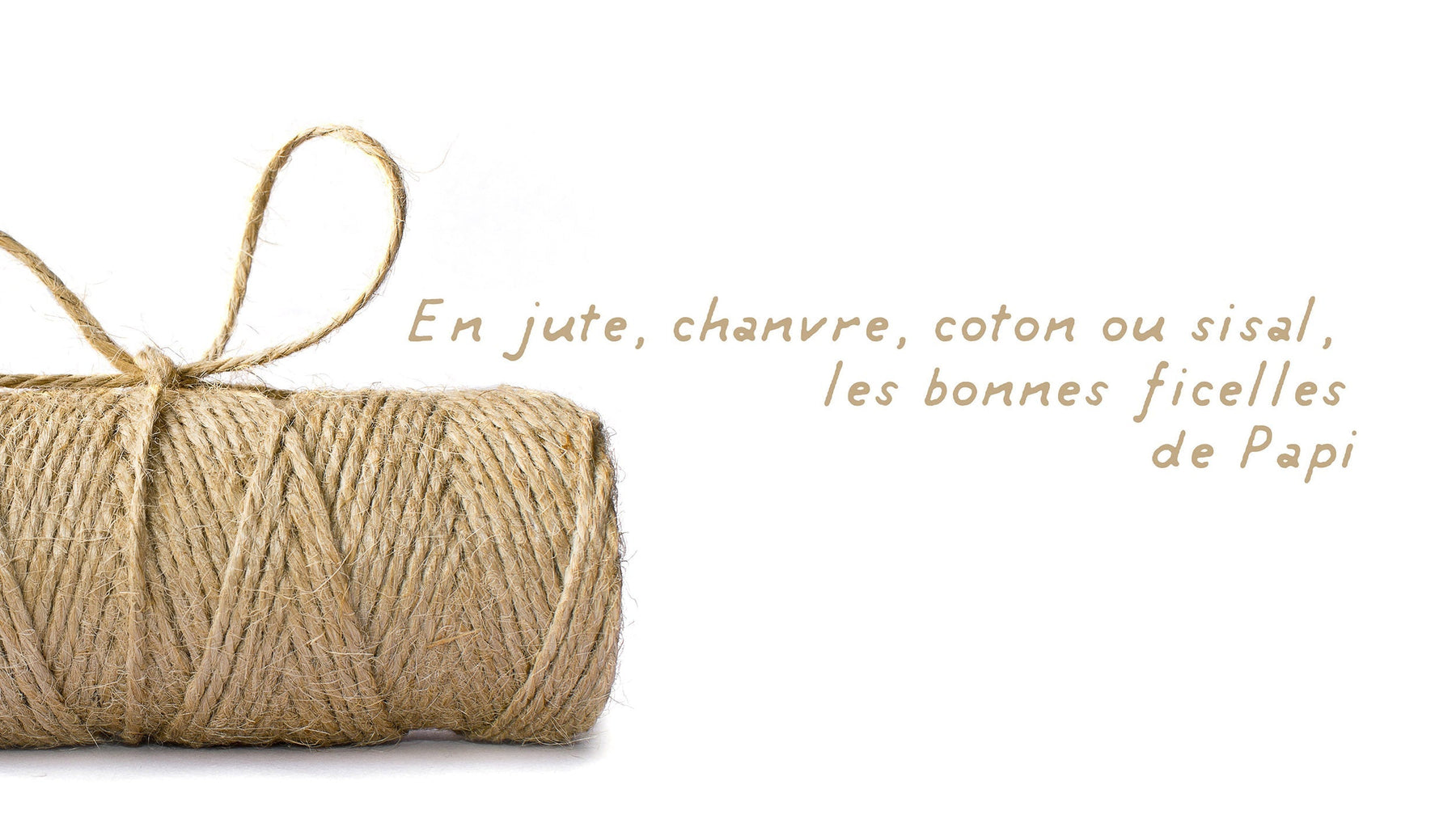 Tissus Papi a les bonnes ficelles (de jute et de coton !) - tissuspipi.com