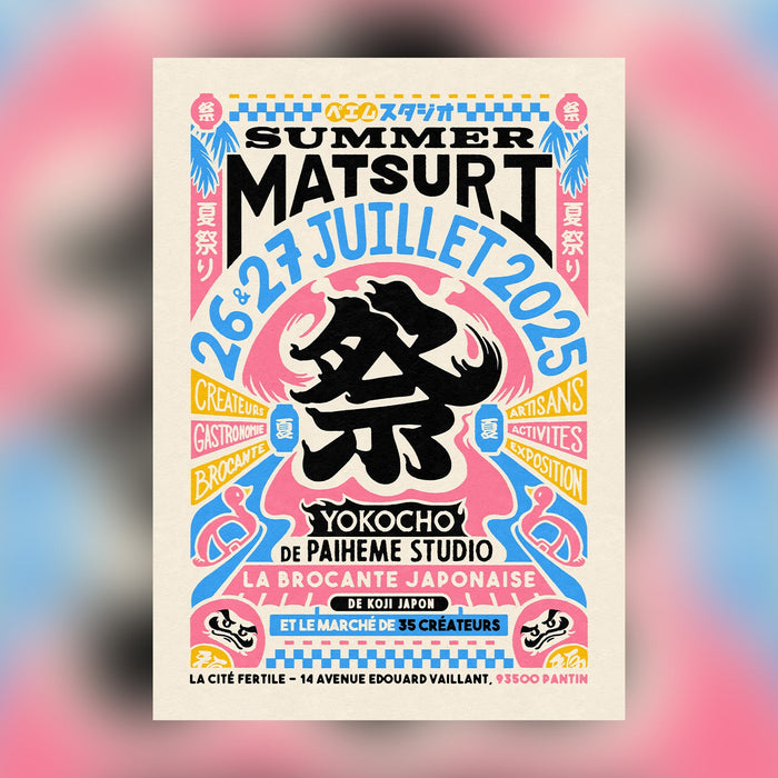 TissusPapi vous donne rendez-vous au SUMMER MATSURI 2025 ! - tissuspipi.com