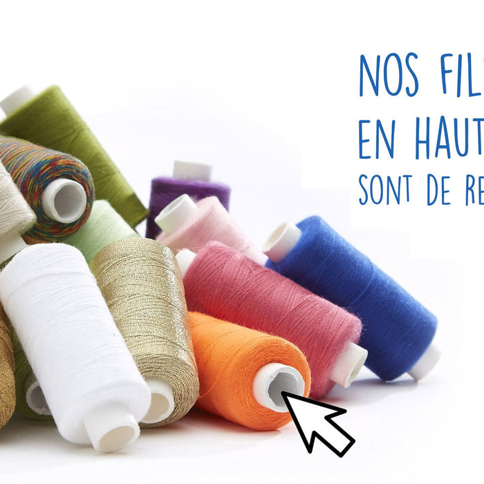 Le fil fabriqué en France est chez Tissus Papi ! - tissuspipi.com