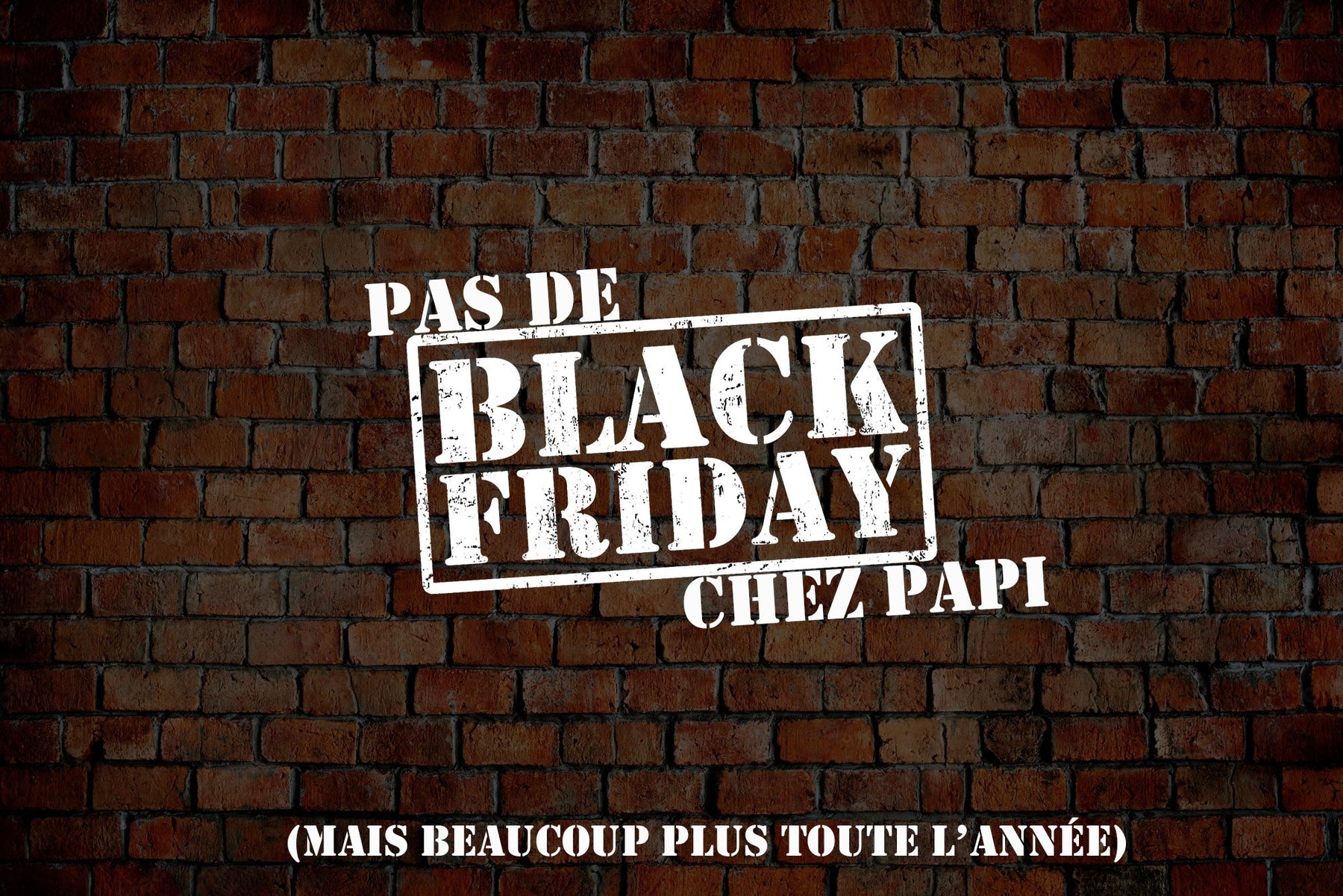 Pas de black friday. Mais notre ADN est là, avec le destockage. - tissuspipi.com