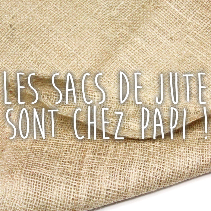 Les sacs de jute sont chez TissusPapi ! - tissuspipi.com