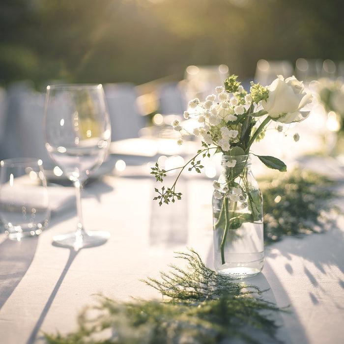 La nappe de votre mariage : pour la table, le buffet et les serviettes de table - tissuspipi.com