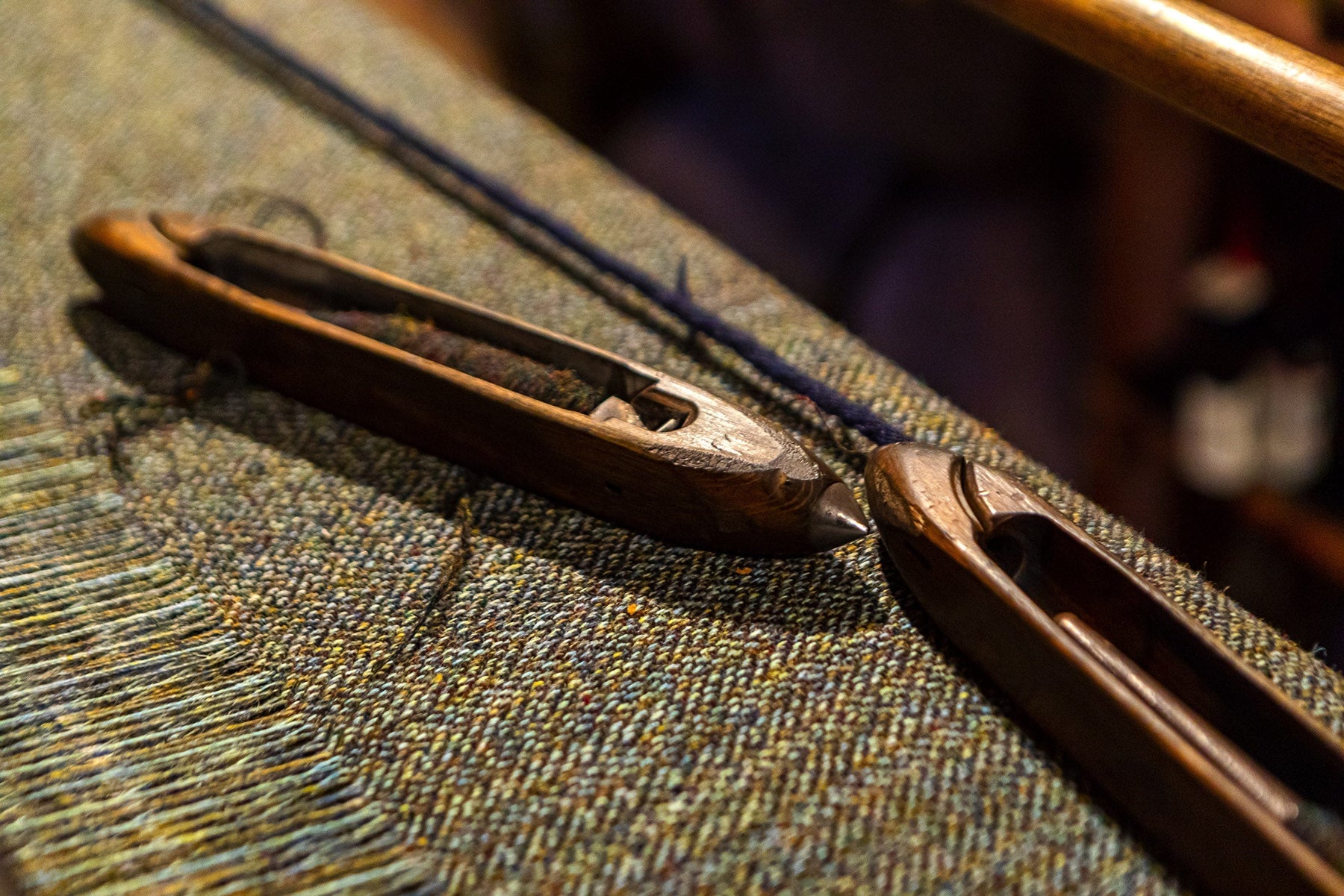 Reportage : le retour du tissu tweed / Harris Tweed - tissuspipi.com