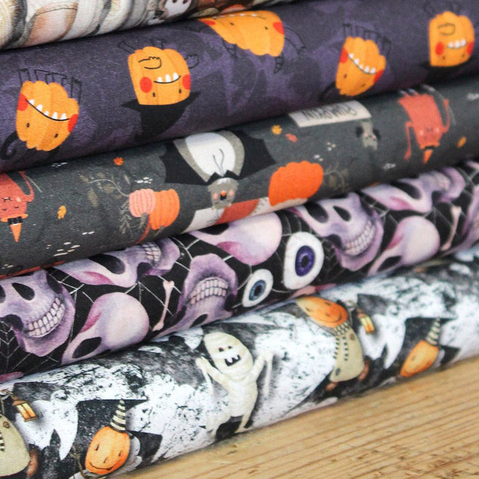 Collection Halloween : de jolis tissus qui font presque peur ! - tissuspipi.com