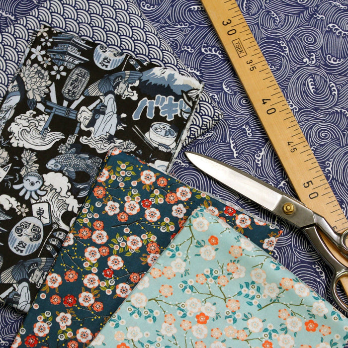 La collection japonaise est arrivée ! Manga, traditionnel, fleuris, tout le Japon est là 🇯🇵 - tissuspipi.com