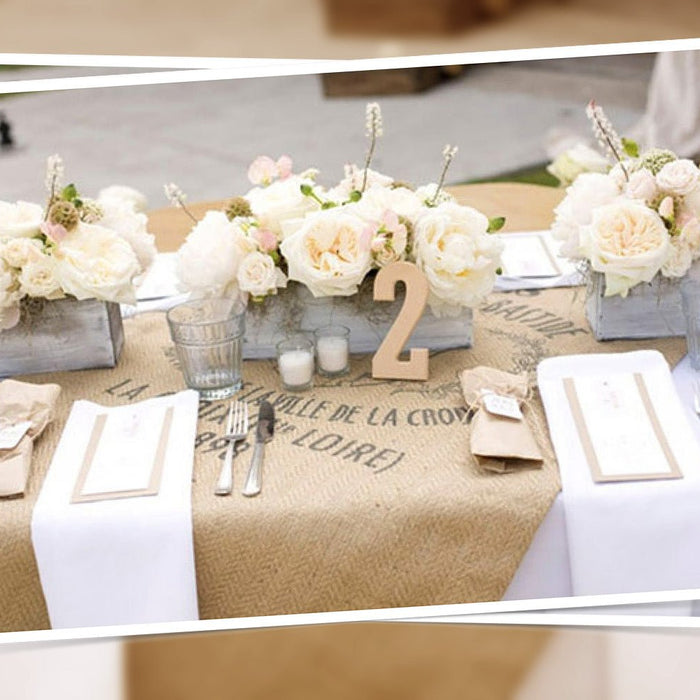 La déco toile de jute parfaite de votre mariage ! - tissuspipi.com