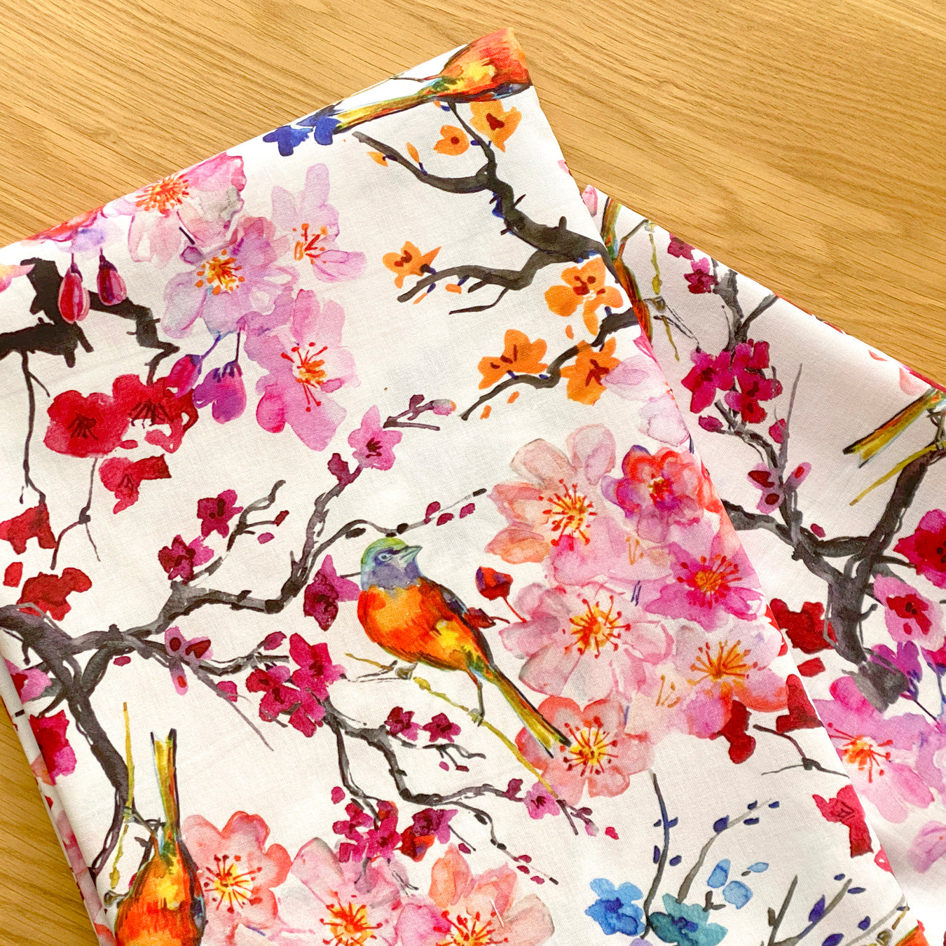 Collection GUNMA motifs SAKURA japonais fleuris - tissuspipi.com