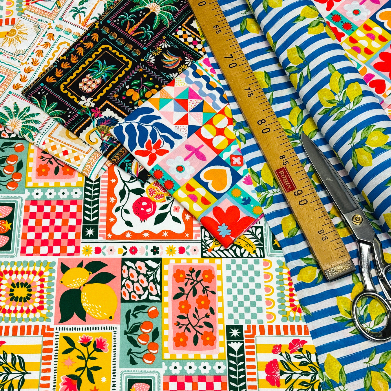 🍋 COLLECTION SICILIA – Une explosion de couleurs et de soleil !  🌞 - tissuspipi.com