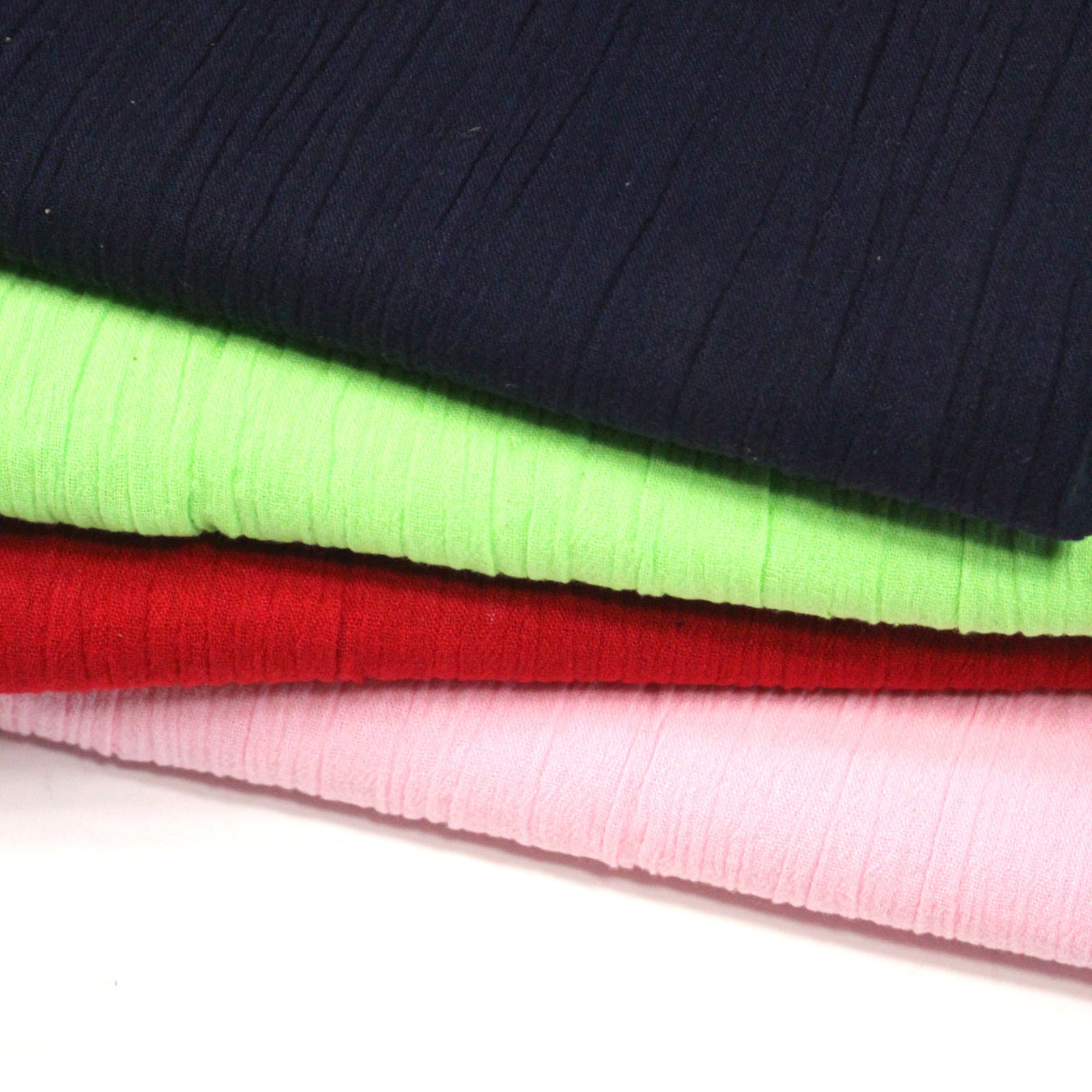 Tissus cotons plissés / crinkle fabric - tissuspipi.com
