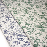 Tissu matelassé TOILE DE JOUY : trois motifs, deux couleurs, cinq tissus ! - tissuspipi.com