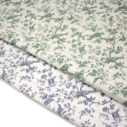 Tissu matelassé TOILE DE JOUY : trois motifs, deux couleurs, cinq tissus ! - tissuspipi.com