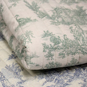 Tissu matelassé TOILE DE JOUY : trois motifs, deux couleurs, cinq tissus ! - tissuspipi.com