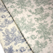 Tissu matelassé TOILE DE JOUY : trois motifs, deux couleurs, cinq tissus ! - tissuspipi.com