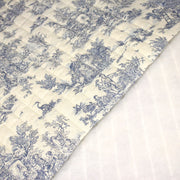 Tissu matelassé TOILE DE JOUY : trois motifs, deux couleurs, cinq tissus ! - tissuspipi.com