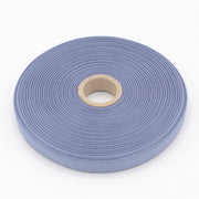 Ruban de sergé mauve gris 10mm - Galette de 50 mètres - Fabrication française - tissuspipi.com