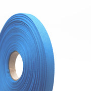 Ruban de sergé bleu France 10mm - Galette de 50 mètres - Fabrication française - tissuspipi.com