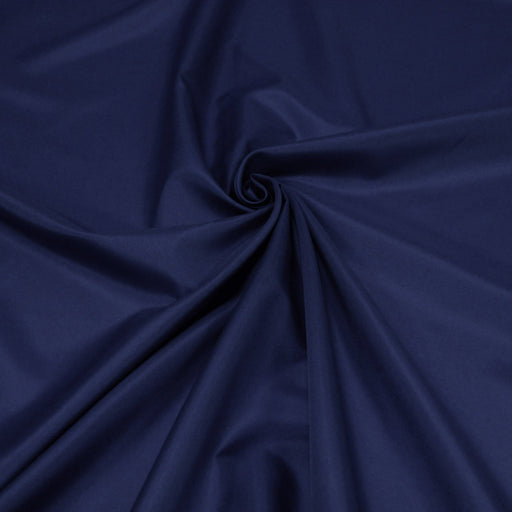 Tissu doublure pongé acetate bleu marine uni - tissuspipi.com