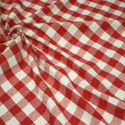 Tissu coton VICHY RUSTIQUE grands carreaux 25mm : nombreuses couleurs tendance ! - tissuspipi.com