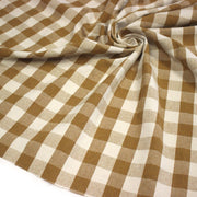 Tissu coton VICHY RUSTIQUE grands carreaux 25mm : nombreuses couleurs tendance ! - tissuspipi.com