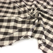 Tissu coton VICHY RUSTIQUE grands carreaux 25mm : nombreuses couleurs tendance ! - tissuspipi.com