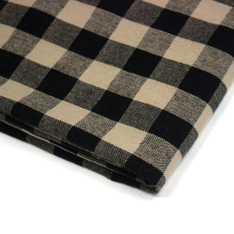 Tissu coton VICHY RUSTIQUE grands carreaux 25mm : nombreuses couleurs tendance ! - tissuspipi.com