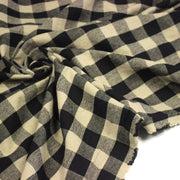 Tissu coton VICHY RUSTIQUE grands carreaux 25mm : nombreuses couleurs tendance ! - tissuspipi.com