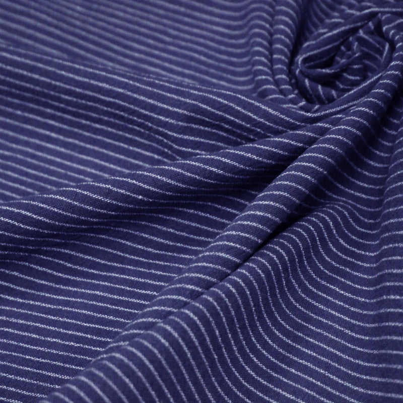 Tissu coton tissé rayé fines rayures : nombreuses couleurs - OEKO - TEX - tissuspipi.com