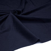 Tissu cotonnade bleu marine uni - COLLECTION LES BASIQUES - tissuspipi.com