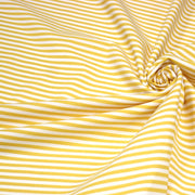 Tissu cotonnade Rayures jaunes et blanches, 4mm - OEKO - TEX STANDARD 100 - tissuspipi.com