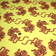 Tissu cotonnade TIGRUS BENGALIS, tigres et nombreuses couleurs - OEKO - TEX STANDARD 100 - tissuspipi.com