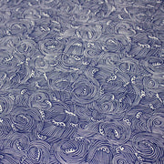 Tissu matelassé Vagues japonaises bleues & blanches, Hokusai - OEKO - TEX - tissuspipi.com