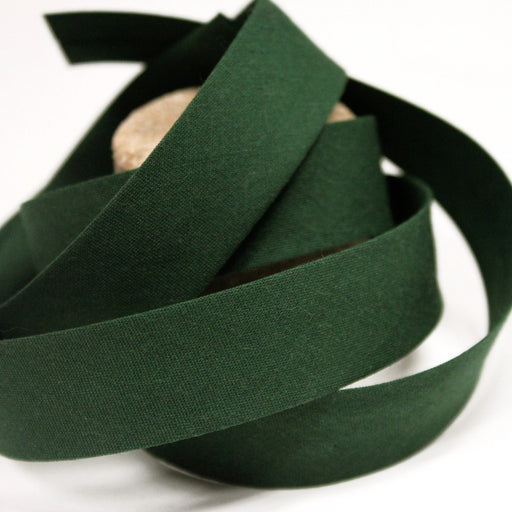 Biais de coton uni vert anglais - tissuspipi.com