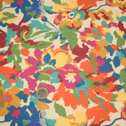 Tissu cotonnade fleuri multicolore, motif TAORMINA - OEKO - TEX STANDARD 100 - tissuspipi.com