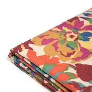 Tissu cotonnade fleuri multicolore, motif TAORMINA - OEKO - TEX STANDARD 100 - tissuspipi.com