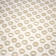 Tissu popeline coton SWEET BABY CIRCLE, aux animaux & cercles - tissuspipi.com
