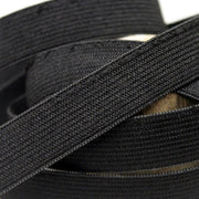 Ruban élastique 17mm, noir - Fabriqué en France - tissuspipi.com