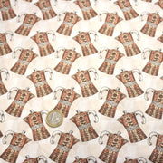 Tissu popeline coton aux cafetières moka - tissuspipi.com