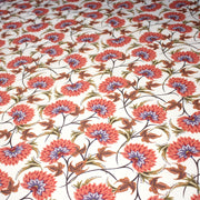 Tissu INDIENNES, cotonnade imprimée fleurie : deux motifs différents - OEKO - TEX STANDARD 100 - tissuspipi.com