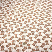 Tissu popeline coton aux cafetières moka - tissuspipi.com