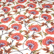 Tissu INDIENNES, cotonnade imprimée fleurie : deux motifs différents - OEKO - TEX STANDARD 100 - tissuspipi.com