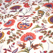 Tissu INDIENNES, cotonnade imprimée fleurie : deux motifs différents - OEKO - TEX STANDARD 100 - tissuspipi.com