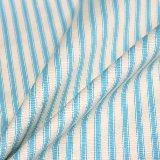 Tissu toile à matelas rayée 100% coton : nombreuses couleurs - COLLECTION CARNAC - tissuspipi.com