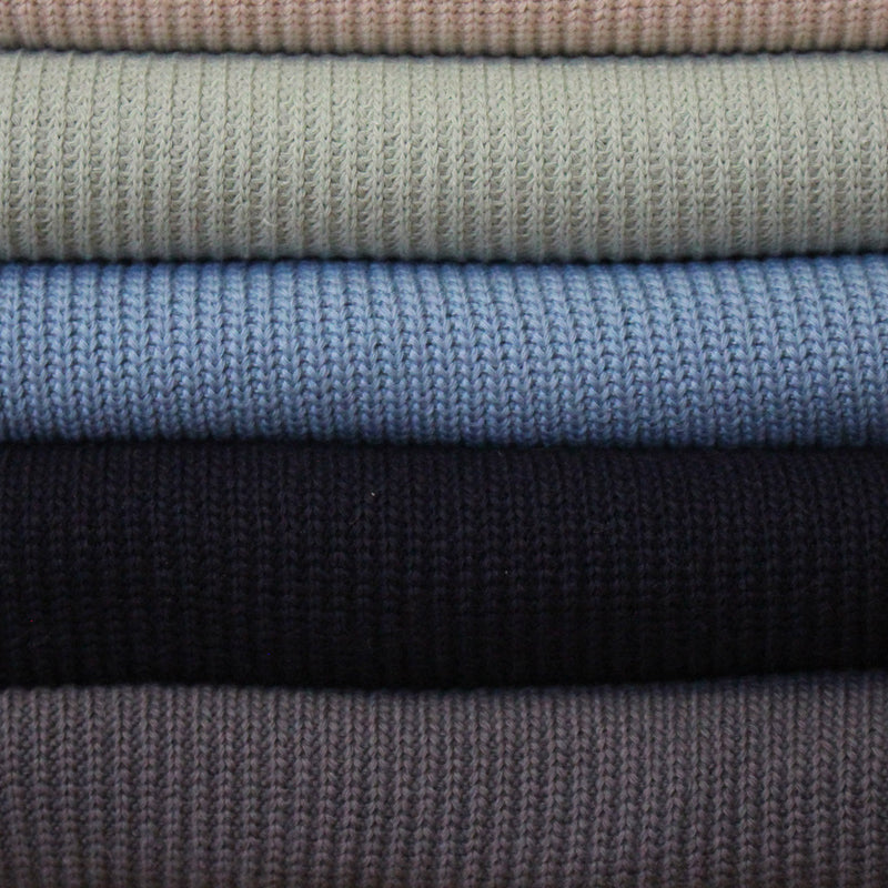 Tissu maille tricot coton : nombreuses couleurs ! OEKO - TEX - tissuspipi.com