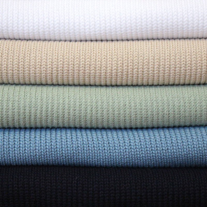 Tissu maille tricot coton : nombreuses couleurs ! OEKO - TEX - tissuspipi.com