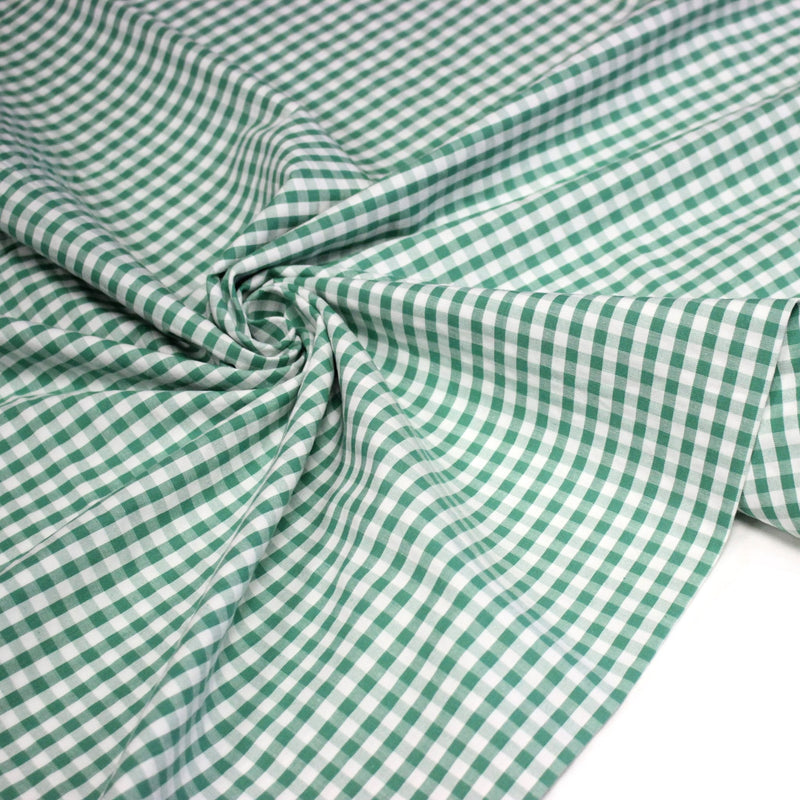 Tissu seersucker coton Vichy 5mm : nombreuses couleurs estivales et fluo ! - STANDARD 100 OEKO - TEX - tissuspipi.com