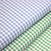 Tissu seersucker coton Vichy 5mm : nombreuses couleurs estivales et fluo ! - STANDARD 100 OEKO - TEX - tissuspipi.com