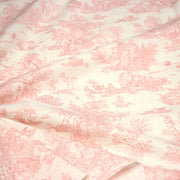 Tissu coton Toile de Jouy traditionnelle 160cm de large : bleu et nombreuses couleurs - STANDARD 100 OEKO - TEX - tissuspipi.com