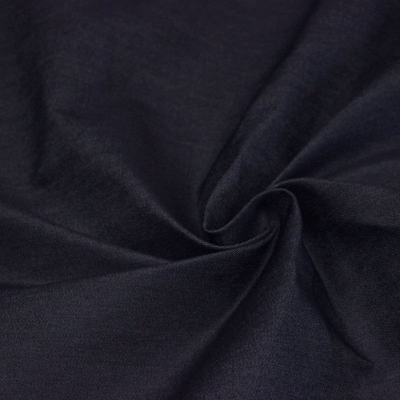 Tissu DENIM bleu brut, coton élasthanne - Fabrication italienne - tissuspipi.com