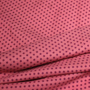 Tissu popeline rose à pois magenta 3mm - COLLECTION POLKA DOT - tissuspipi.com