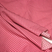 Tissu popeline rose à pois magenta 3mm - COLLECTION POLKA DOT - tissuspipi.com